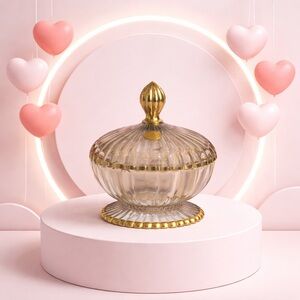 Jeannette Glass Co Candy Dish Compote